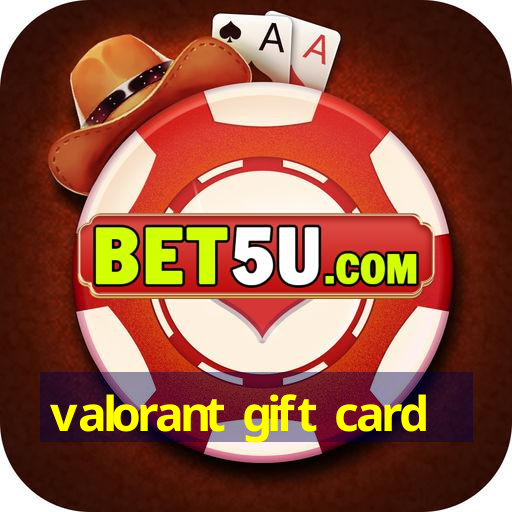 valorant gift card